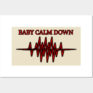 Baby calm down grap Posters and Art